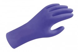 Guanti monouso 7580 in nitrile 240mm spess. 0.2mm (047.7580.mis)