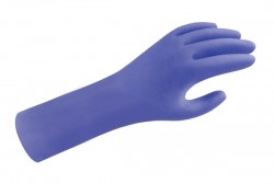 Guanti monouso 7585 in nitrile 300mm spess. 0.2mm (047.7585.mis)