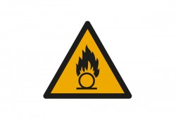 Pericolo di sostanze comburenti (E1118mis)