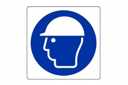 Uso casco di protezione (E1352mis)
