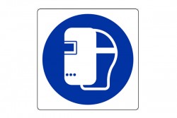 Obbligo d'uso maschera saldatura (E1388mis)