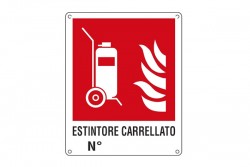 Estintore antincendio carrellato Nø... (E20152mis)