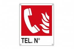 Telefono di emergenza antincendio Nø... (E20163mis)