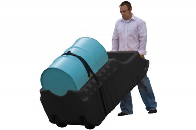 Carrello polietilene trasporto fusti (037.28665)