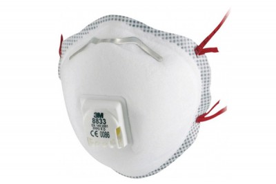 Respiratore con valvola FFP3R 3M 8833 (184003)