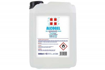 Gel igienizzante mani ALCOGEL 5 Lt (06-003807)