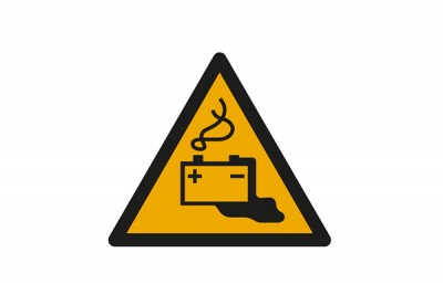Pericolo batteria in fase di carica (E1130mis)