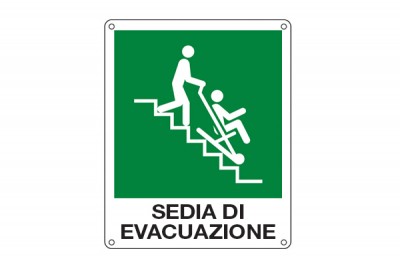 Sedia di evacuazione (E20193mis)