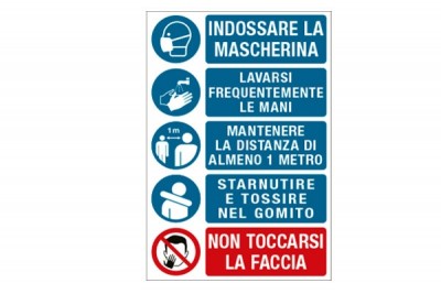 Adesivo multisimbolo COVID-19 (06-003746)